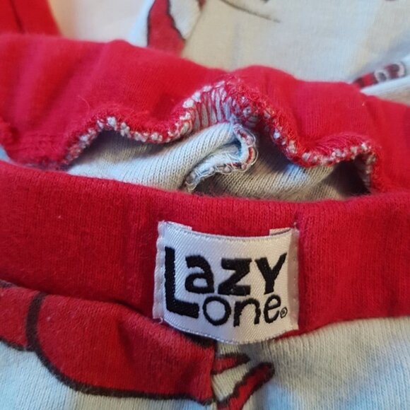 Lazy One boys size 10 lobster pajama set GUC - Picture 3 of 4
